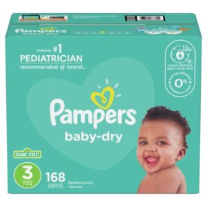 PAMPERS BABY-DRY EXTRA PROTECTION DIAPERS