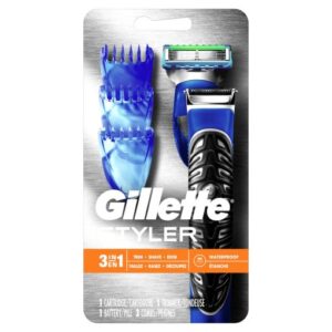 GILLETTE FUSION MENS PRECISION BEARD TRIMMER, RAZORS AND EDGER
