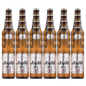 ASAHI SUPER DRY BEER BOTTLES