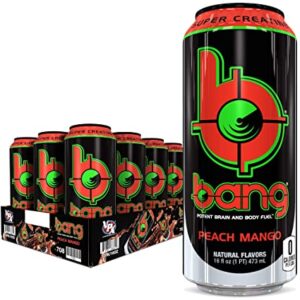 BANG PEACH MANGO ENERGY DRINK