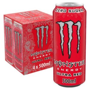 MONSTER ENERGY – ULTRA RED