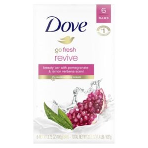 DOVE BEAUTY BAR POMEGRANATE AND LEMON VERBENA