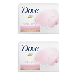 DOVE BEAUTY CREAM BAR MOISTURIZING SOAP PINK